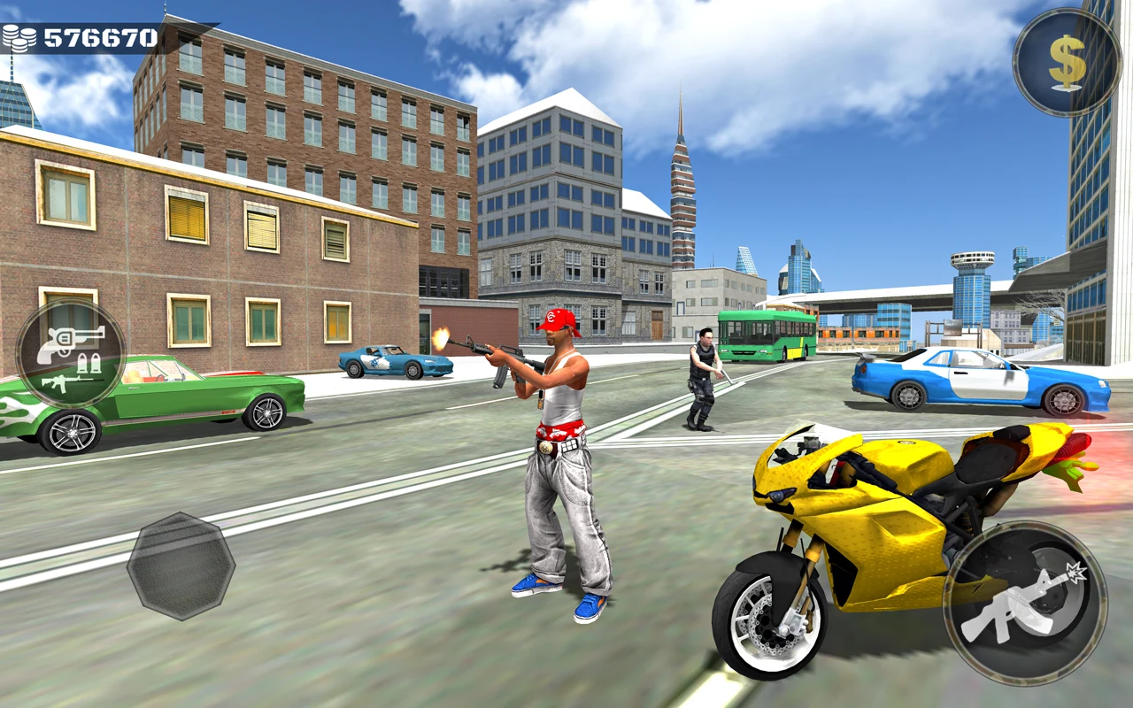 Real Gangster Grand City Sim screenshot