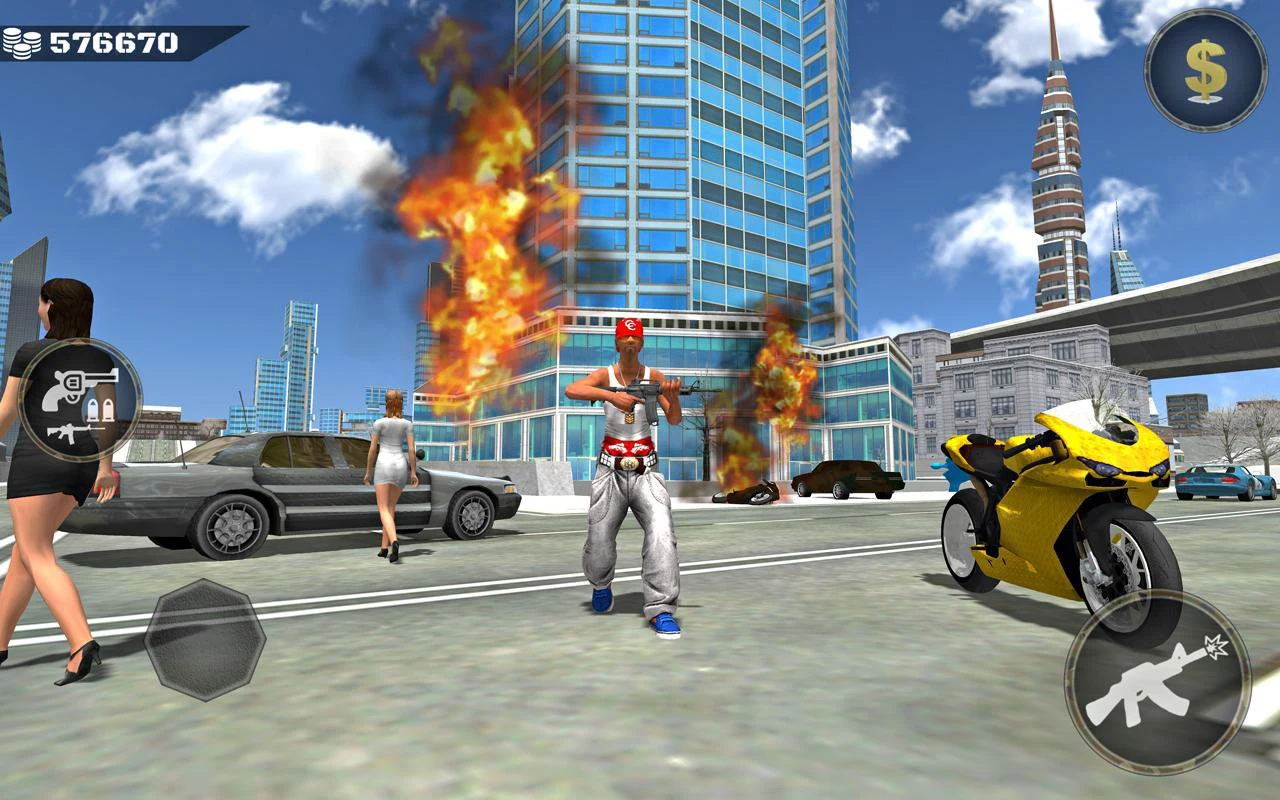 Real Gangster Grand City Sim screenshot
