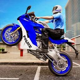 Motorbike 3D: Police Bike Game 아이콘